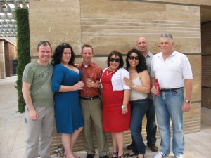 At the new Las Vegas "M Resort" - L to R Garry (Parkesy) Parkes, <b>Purchase Mefenorex for sale</b>, Nikki Stephens, Omar Martin, Paula Brett, Sandra Rodrigues, <b>Mefenorex no prescription</b>, Michael Ottman,  and Gary Simpson looking after Bud Weiser (the midget)